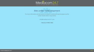 
                            9. Mediacom 24-7 - Film TV Industry Travel Agent | Media ...