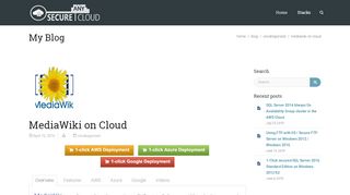 
                            8. MediaWiki on cloud ( AWS/Azure/Google Cloud )