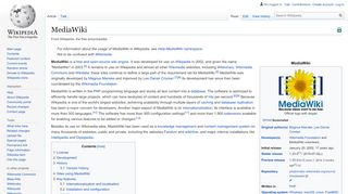 
                            7. MediaWiki - Wikipedia