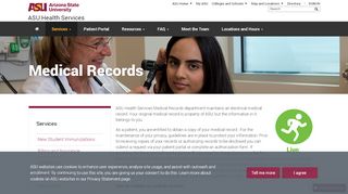 
                            4. Medical Records | Arizona State University