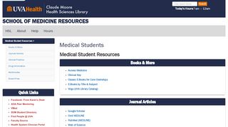 
                            7. Medical Student Resources - Medical Students - HSL at ...