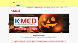 
                            6. Medical Supplies UK | KMED.CO.UK