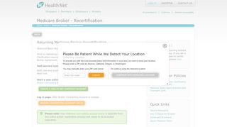 
                            9. Medicare Broker - Recertification - Health Net