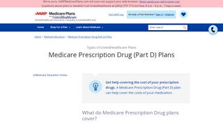 
                            2. Medicare Prescription Drug (Part D) Plans | AARP® Medicare ...