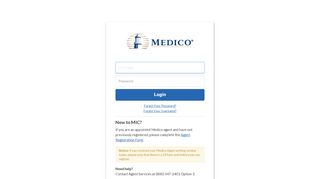 
                            8. Medico Insurance Company Agent Login