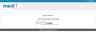 
                            2. MEDIT-FAD: Login al sito