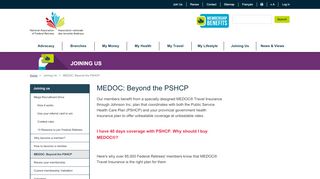 
                            8. MEDOC: Beyond the PSHCP - federalretirees.ca