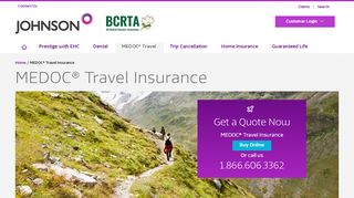 
                            5. MEDOC® Travel Insurance - Johnson Inc.