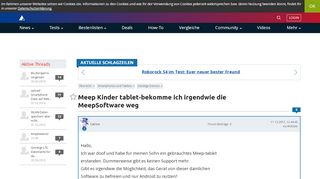 
                            9. Meep Kinder tablet-bekomme ich irgendwie die …