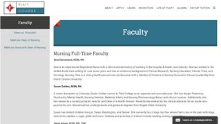 
                            9. Meet Our Faculty | Platt College