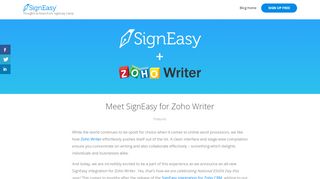 
                            9. Meet SignEasy for Zoho Writer