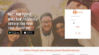 
                            2. Meet Somebody - Free Online Dating