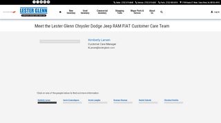 
                            8. Meet the Lester Glenn Chrysler Dodge Jeep RAM FIAT Customer ...