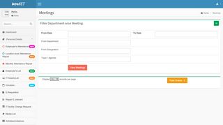 
                            2. Meetings - CIDCO Intranet Portal