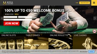 
                            6. Mega Casino: Play Online Casino at the Best Gambling Site