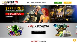 
                            9. Mega7s | Best Online Casino