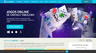 
                            10. MegaJogos Online - Jogue Buraco, Tranca, Poker, Truco, Dominó