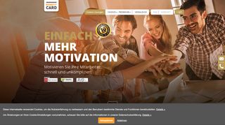 
                            1. Mehr Mitarbeitermotivation | BenefitCard Premium