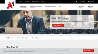 
                            2. Mein A1 Business Info | A1.net