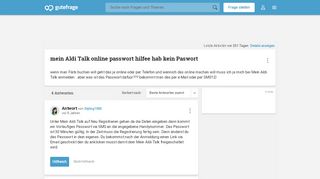 
                            5. mein Aldi Talk online passwort hilfee hab kein …