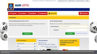 
                            2. Mein Konto - ALDI-Lotto