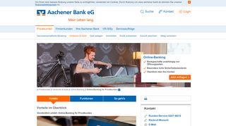 
                            2. Mein Leben lang. Online-Banking - Aachener Bank eG