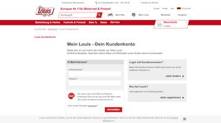 
                            1. Mein Louis - Dein Kundenkonto | Louis Motorrad & …