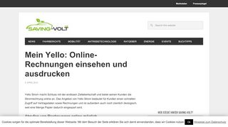 
                            6. Mein Yello: Online-Rechnungen einsehen und …