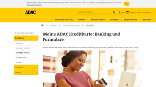 
                            3. Meine ADAC Kreditkarte: Banking und Service