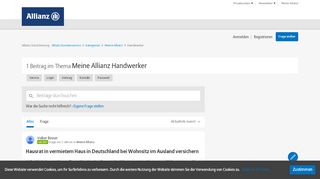 
                            3. Meine Allianz Handwerker | Allianz hilft