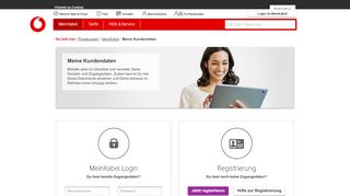 
                            1. Meine Kundendaten - Vodafone Kabel Deutschland …