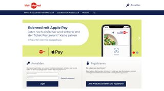 
                            10. MeinEdenred - das Serviceportal von Edenred
