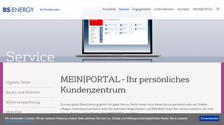 
                            5. MEIN|PORTAL – Ihr persönliches Kundenzentrum - BS|ENERGY