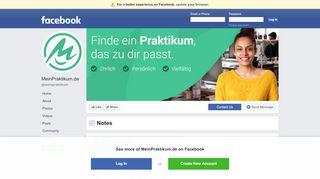 
                            3. MeinPraktikum.de - Notes | Facebook