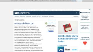 
                            9. meinpraktikum.de - Unternehmensprofil | …