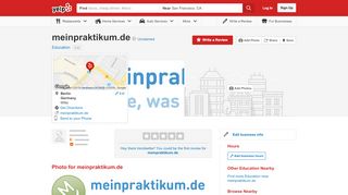 
                            5. meinpraktikum.de - yelp.com