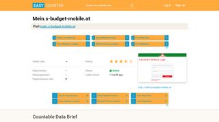 
                            6. Mein.s-budget-mobile.at: S-BUDGET MOBILE Login