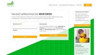 
                            10. mein.swdu.de - Anwendung wird geladen