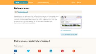 
                            5. MEINWOMO (Meinwomo.net) full social media engagement ...