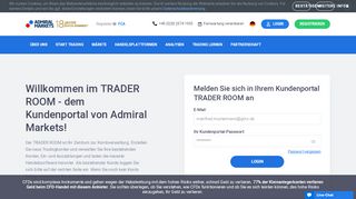 
                            6. Melden Sie sich in Ihrem Kundenportal TRADER ROOM an ...