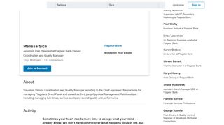 
                            7. Melissa Sica - Assistant Vice President - Flagstar Bank | LinkedIn