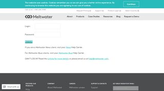 
                            3. MELTWATER HELP CENTER LOG IN --- development — Meltwater