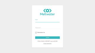 
                            8. Meltwater - Login