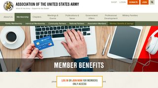 
                            9. Member Benefits | Association of the United States Army