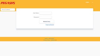 
                            1. :: Member Entry - Pegasus Airlines
