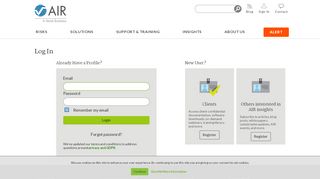 
                            1. Member Login - AIR Worldwide