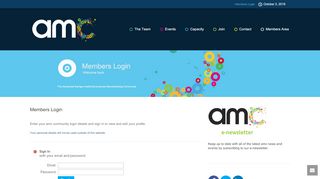 
                            7. Member Login - amc