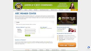 
                            7. Member Login | America's Best Companies