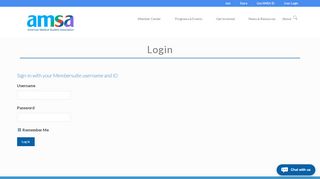 
                            7. Member Login - AMSA