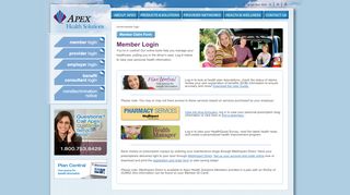 
                            1. Member Login - Apex Health Solutions